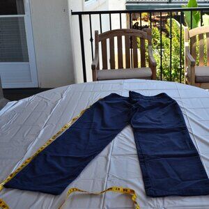 Size 8 Medium Women's Navy blue Dockers with pockets